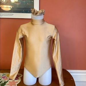 Mondor gold/nude leotard #39